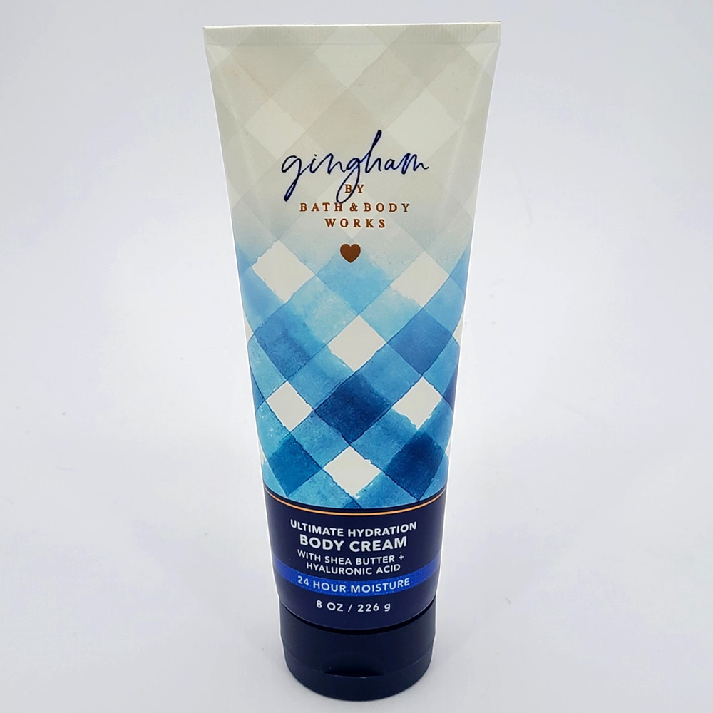 Bath & Body Works GINGHAM Body Cream 24 Hour Moisture Ultra Shea Lotion NEW